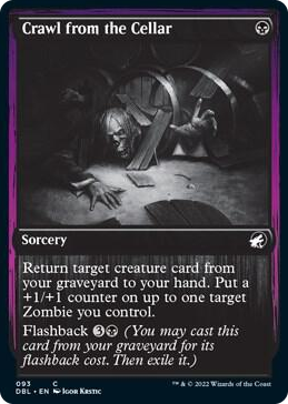 Crawl from the Cellar #93 C - Innistrad: Double Feature Pokemon card