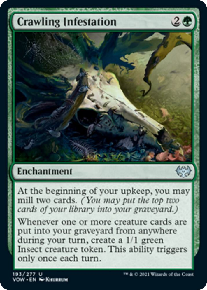 0193 Crawling Infestation U Innistrad: Crimson Vow