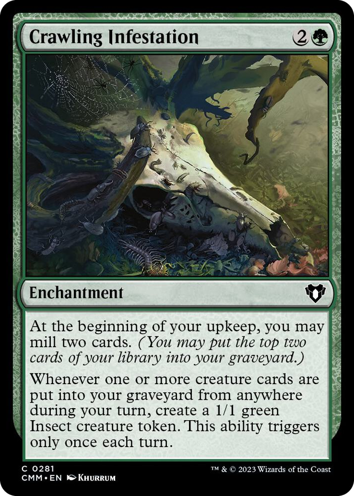 0281 Crawling Infestation C Commander Masters