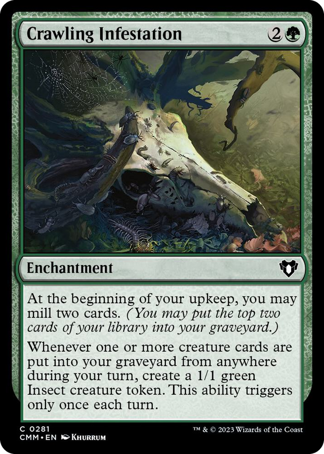 0281 Crawling Infestation C Commander Masters