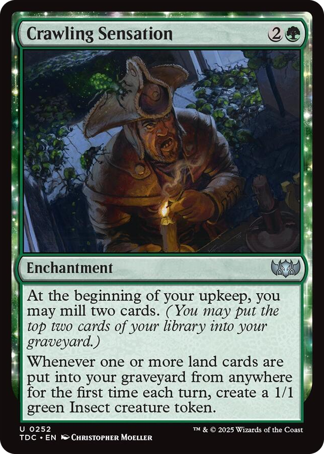 0252 Crawling Sensation U Commander: Tarkir: Dragonstorm