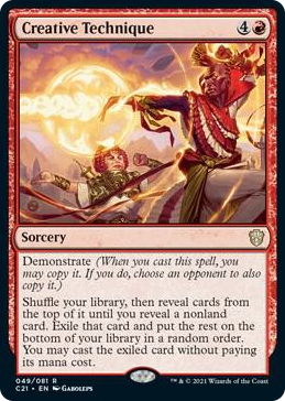 0049 Creative Technique R Commander 2021