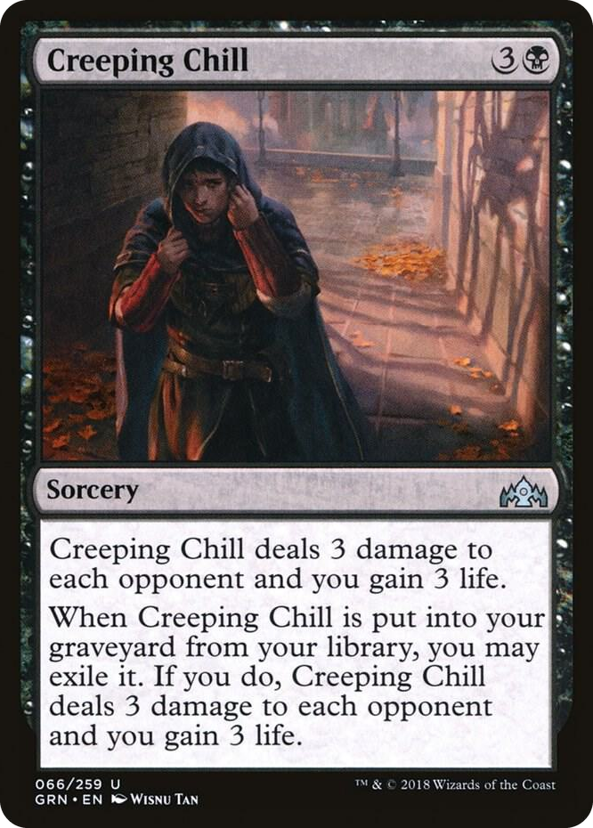 0066 Creeping Chill U Guilds of Ravnica