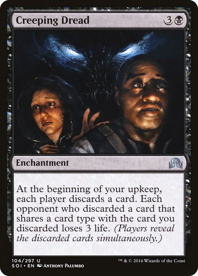 Creeping Dread #104 U - Shadows over Innistrad Pokemon card