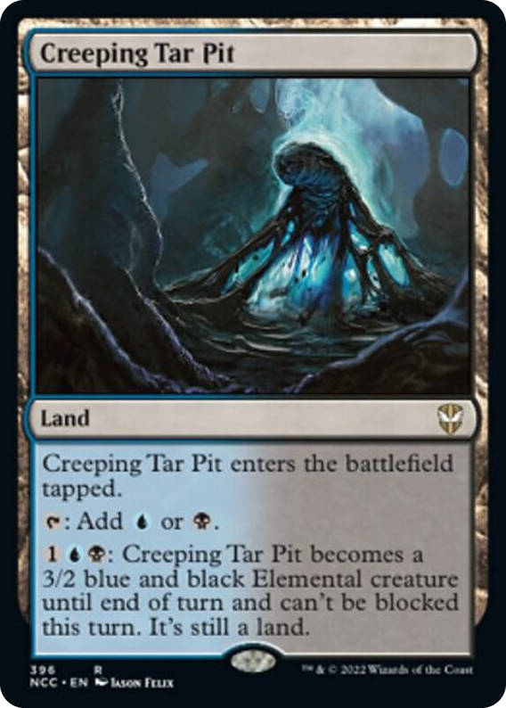 0396 Creeping Tar Pit R Commander: Streets of New Capenna