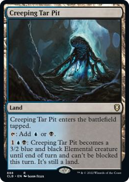 0888 Creeping Tar Pit R Commander Legends: Battle for Baldur's Gate