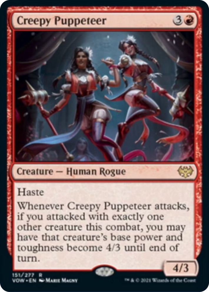 0151 Creepy Puppeteer R Innistrad: Crimson Vow