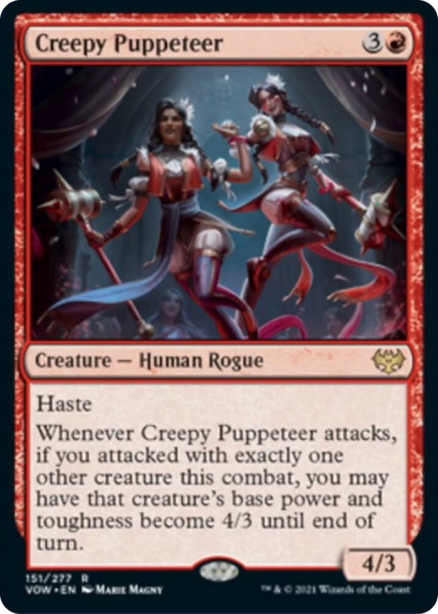 0151 Creepy Puppeteer R Innistrad: Crimson Vow