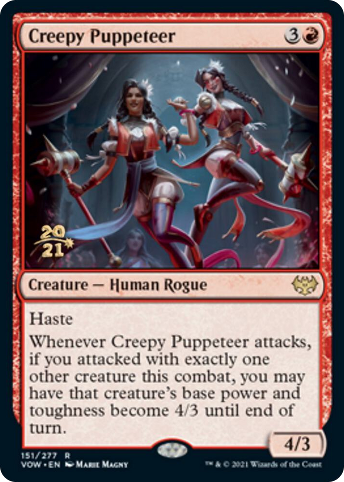 Creepy Puppeteer #151 R - Prerelease Cards Pokemon card