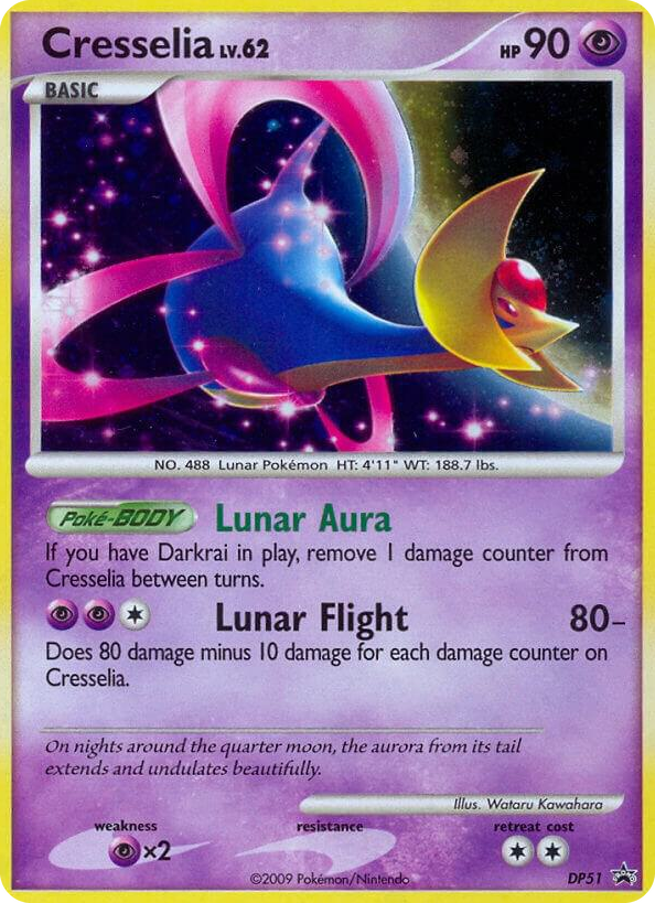 DP051 Cresselia - DP51 Promo Diamond and Pearl Promos