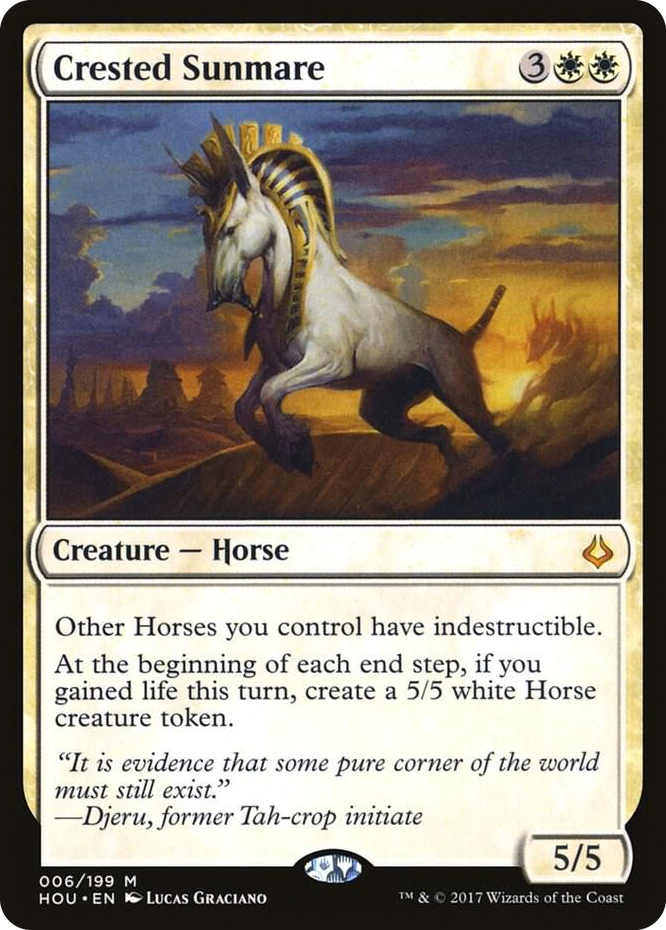 0006 Crested Sunmare M Hour of Devastation