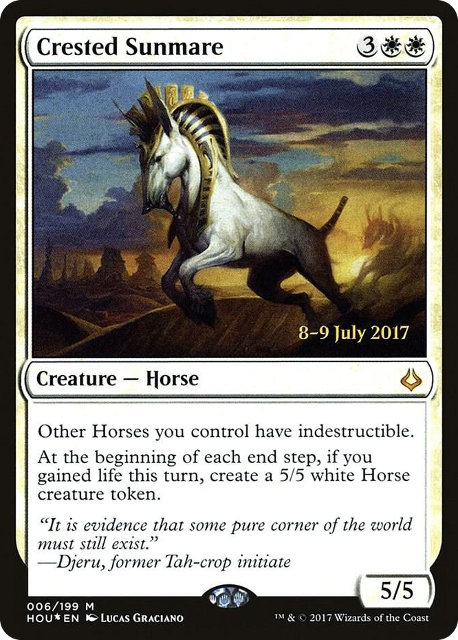 0006 Crested Sunmare M Prerelease Cards