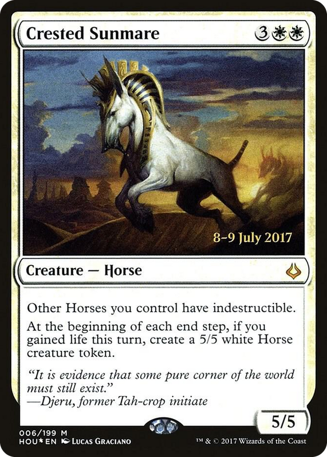 0006 Crested Sunmare M Prerelease Cards