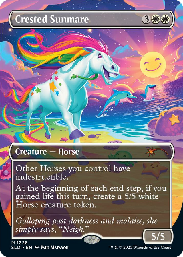 1228 Crested Sunmare M Secret Lair Drop Series