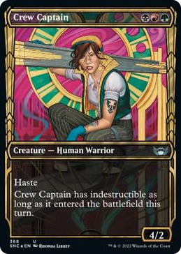 0368 Crew Captain (Gilded Foil) U Streets of New Capenna