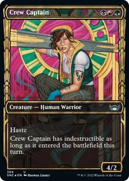 0368 Crew Captain (Gilded Foil) U Streets of New Capenna