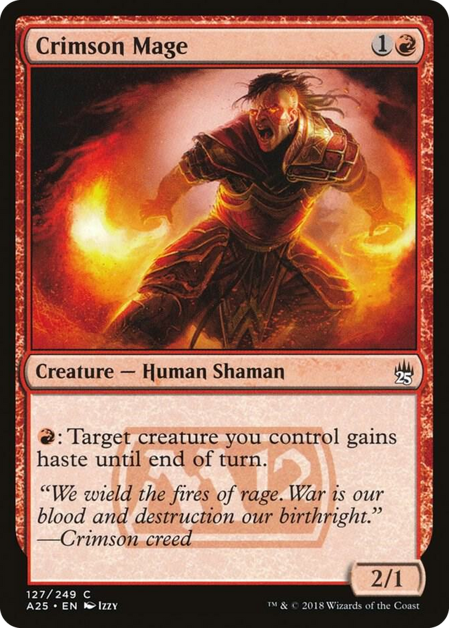 0127 Crimson Mage C Masters 25