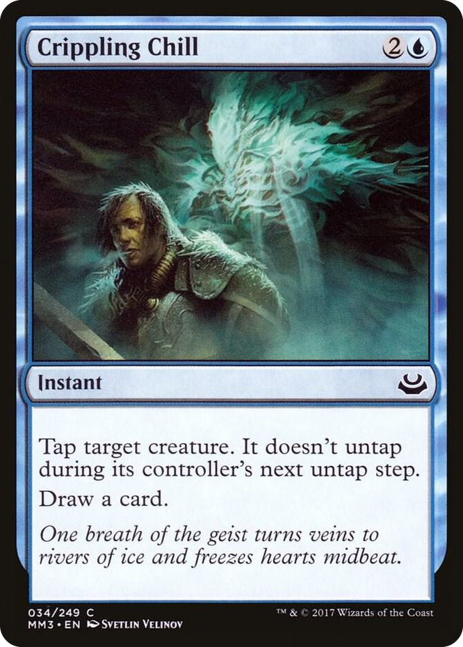 Crippling Chill #34 C - Modern Masters 2017 Pokemon card