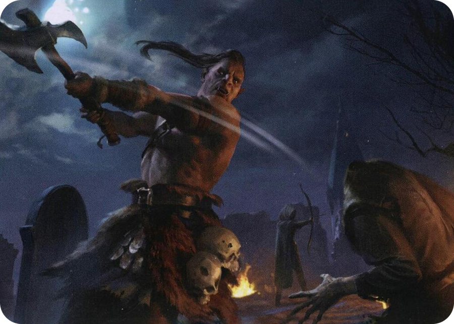 0038 Critical Hit Art Card S Art Series: Adventures in the Forgotten Realms