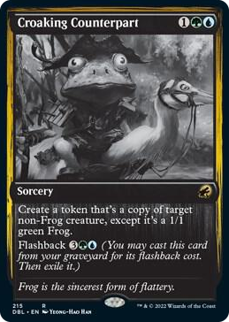 0215 Croaking Counterpart R Innistrad: Double Feature