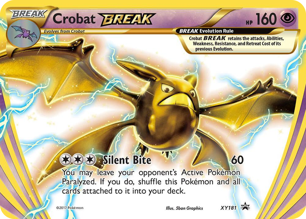XY181 Crobat BREAK Promo XY Promos
