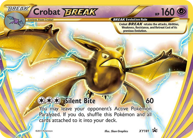 XY181 Crobat BREAK Promo XY Promos