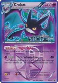 BW051 Crobat - BW51 (Team Plasma) (Prerelease) [Staff] Promo Black and White Promos