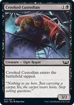 0071 Crooked Custodian C Streets of New Capenna