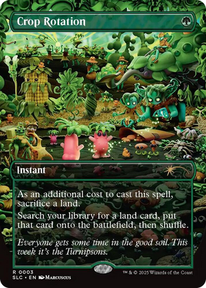 0003 Crop Rotation R Secret Lair Countdown Kit