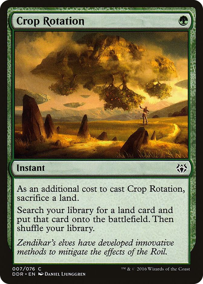 Crop Rotation #7 C - Duel Decks: Nissa vs. Ob Nixilis Pokemon card