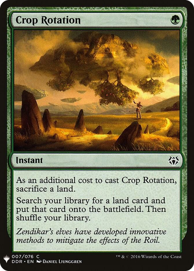 Crop Rotation #7 C - The List Reprints Pokemon card