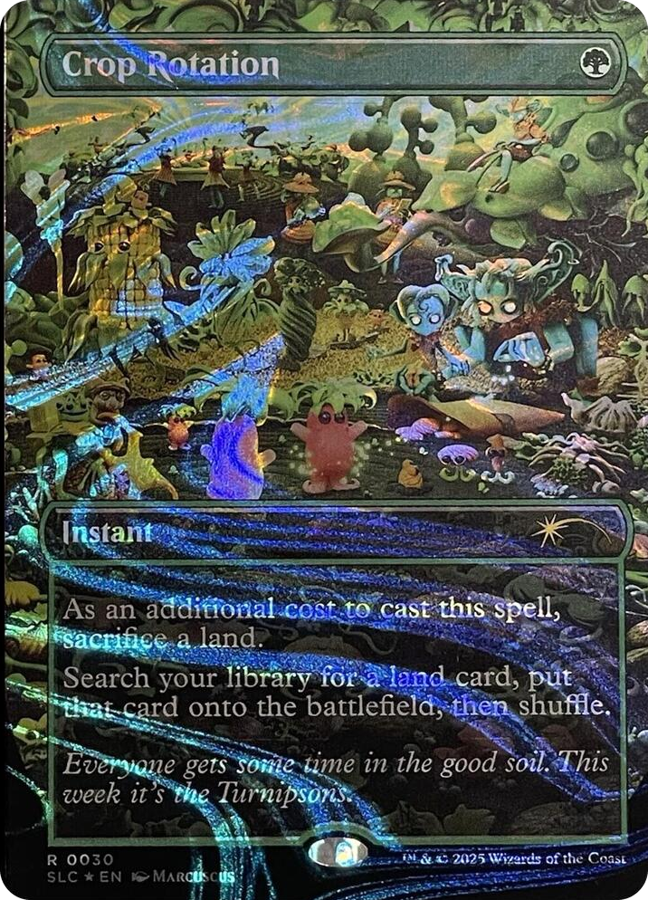 0030 Crop Rotation (Halo Foil) R Secret Lair Countdown Kit