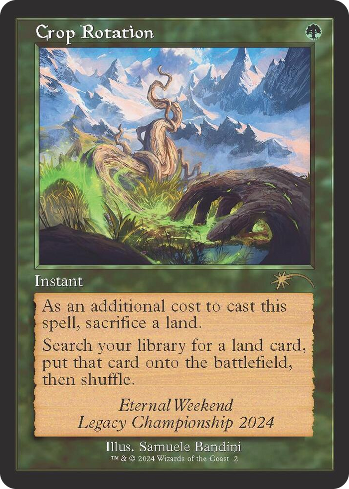 Crop Rotation (Retro Frame) (Eternal Weekend 2024 Promo) #2 P - Unique and Miscellaneous Promos Pokemon card