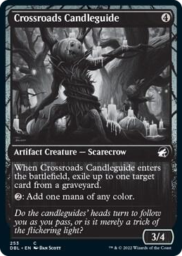 Crossroads Candleguide #253 C - Innistrad: Double Feature Pokemon card