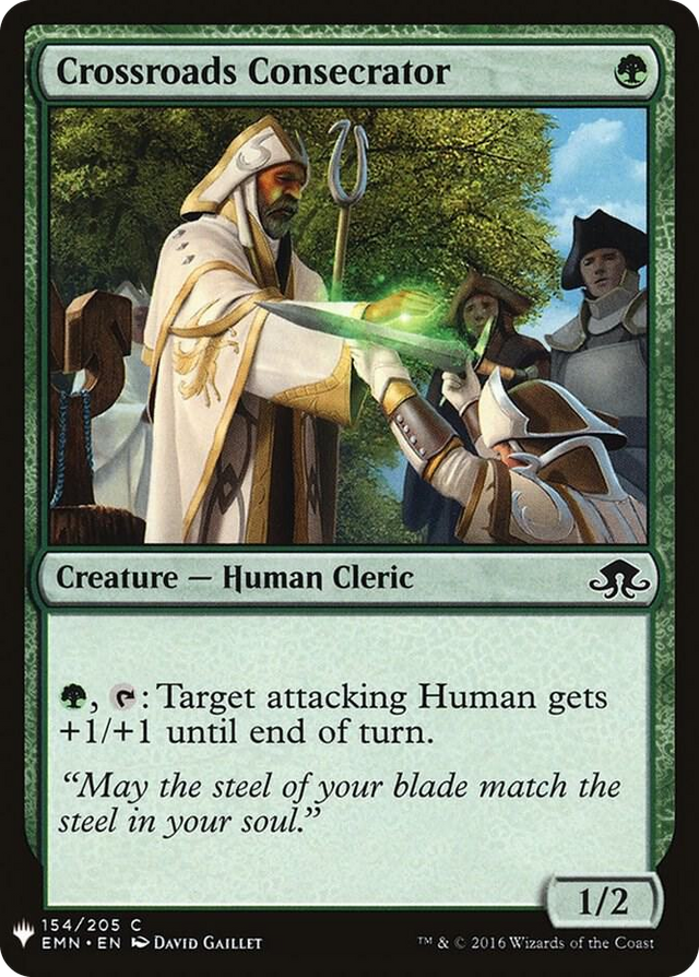 0154 Crossroads Consecrator C The List Reprints