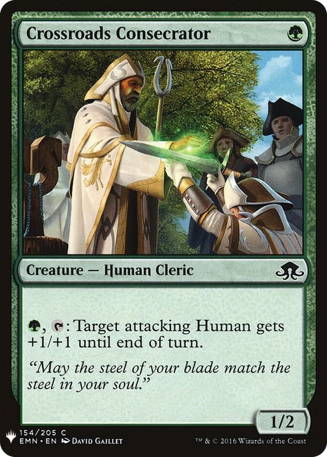 Crossroads Consecrator #154 C - The List Reprints Pokemon card