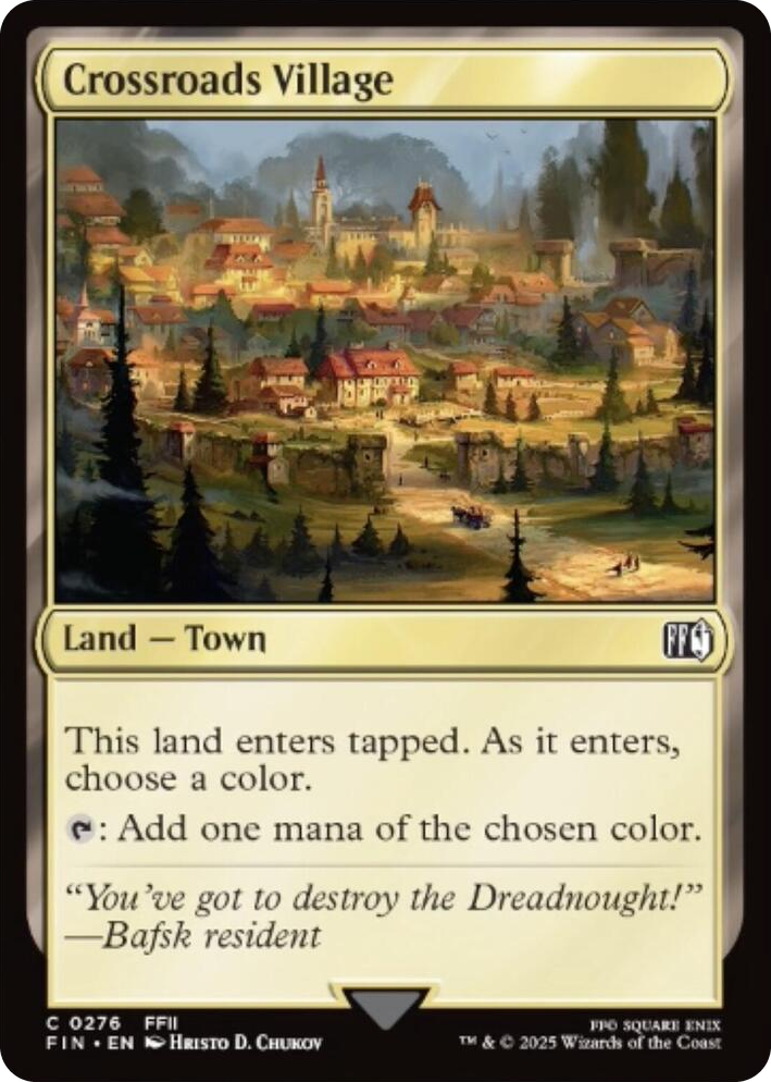 0276 Crossroads Village C FINAL FANTASY