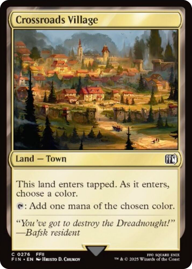 0276 Crossroads Village C FINAL FANTASY