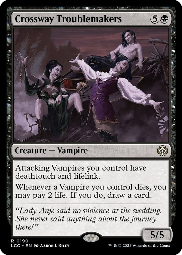 0190 Crossway Troublemakers R Commander: The Lost Caverns of Ixalan