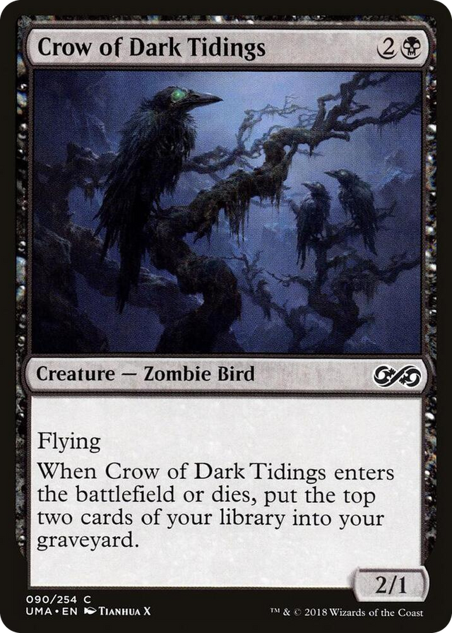 0090 Crow of Dark Tidings C Ultimate Masters