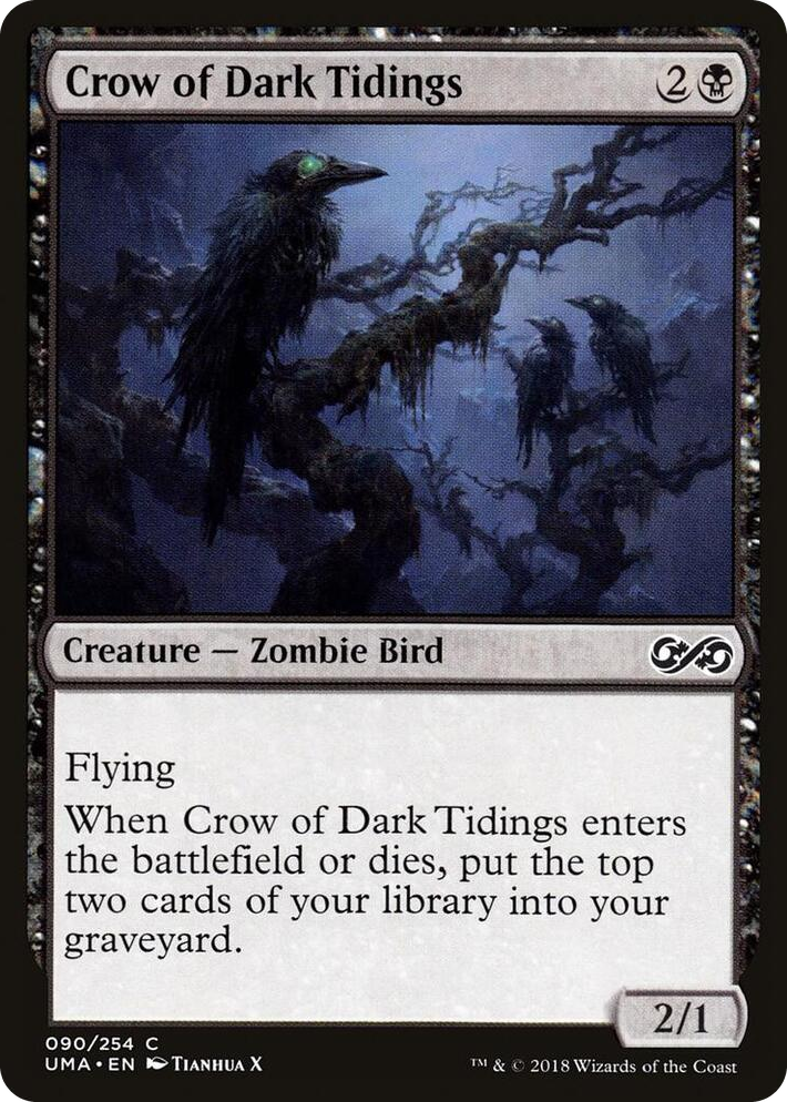 0090 Crow of Dark Tidings C Ultimate Masters
