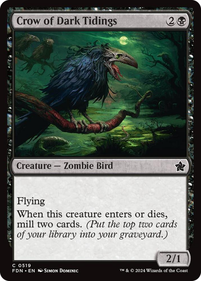 0519 Crow of Dark Tidings C Foundations