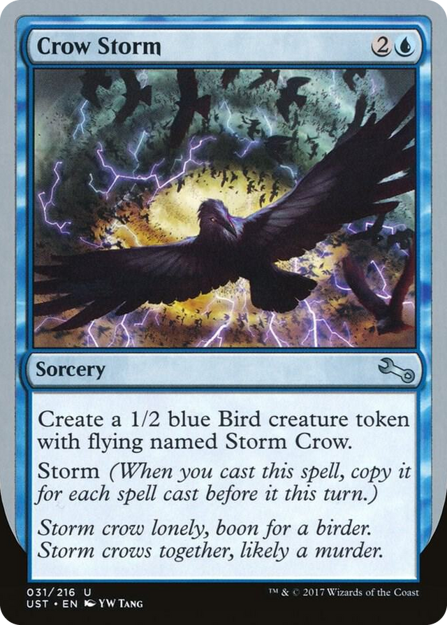 0031 Crow Storm U Unstable