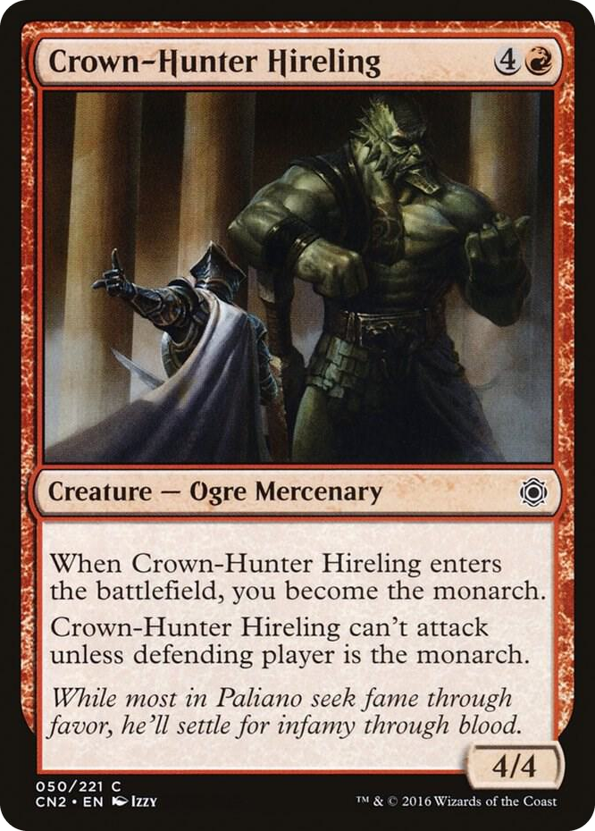 Crown-Hunter Hireling #50 C - Conspiracy: Take the Crown Pokemon card