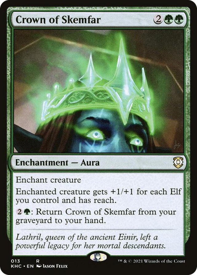 0013 Crown of Skemfar R Commander: Kaldheim