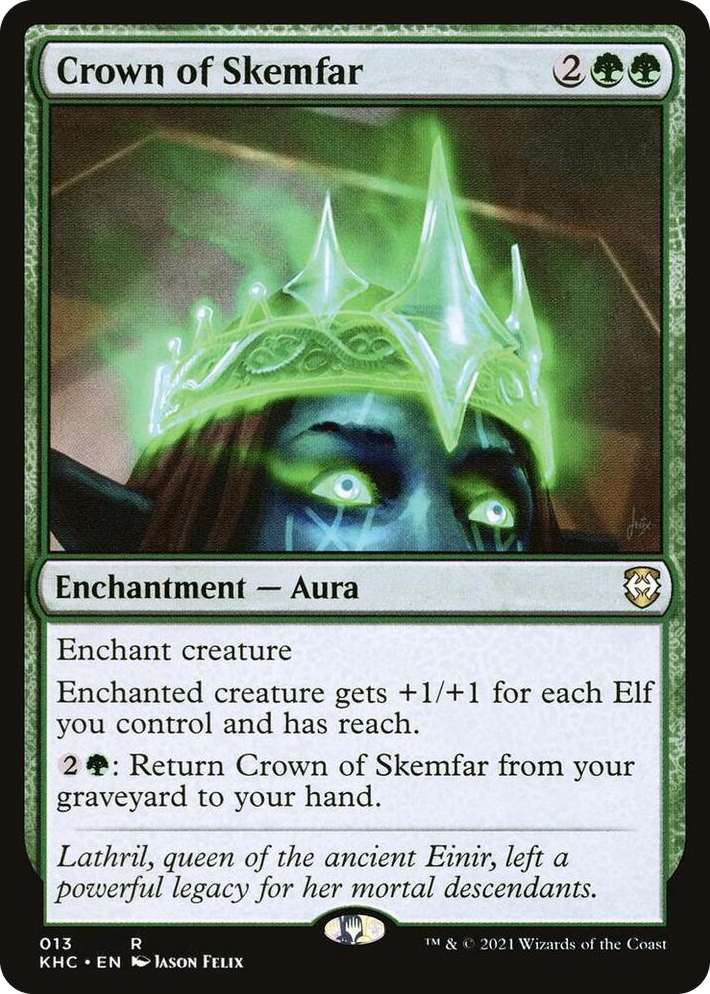 0013 Crown of Skemfar R Commander: Kaldheim