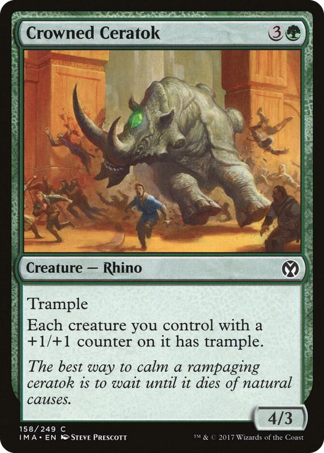 0158 Crowned Ceratok C Iconic Masters