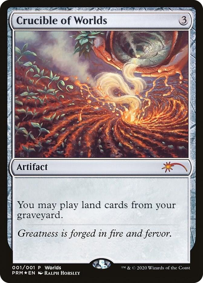 0001 Crucible of Worlds P Unique and Miscellaneous Promos