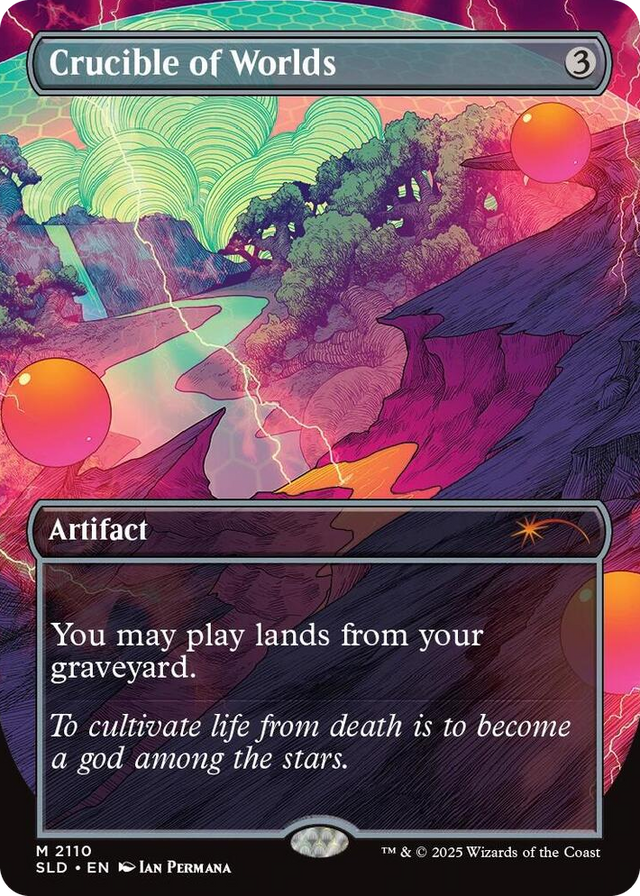 2110 Crucible of Worlds (2110) M Secret Lair Drop Series