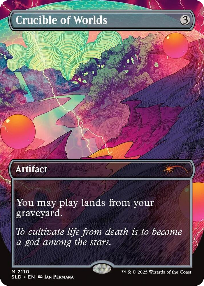 Crucible of Worlds (2110) #2110 M - Secret Lair Drop Series Pokemon card